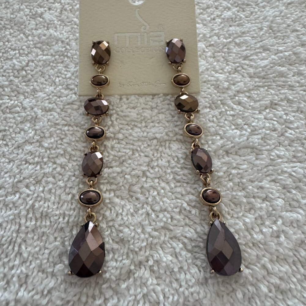 STATEMENT MACY CLEMENT EARRINGS N22 - Picture 4 of 6